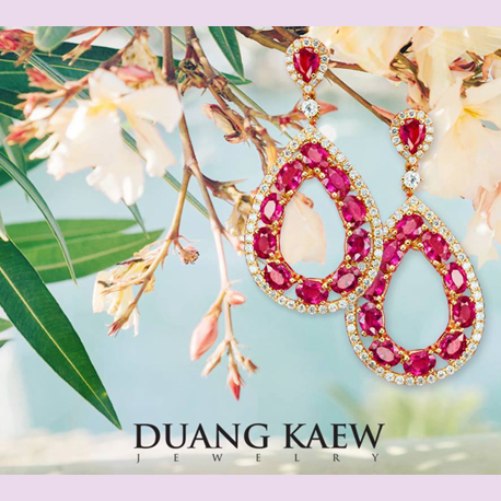 Duang Kaew Jewelry features new designs at Thailand Gems & Jewelry 2017