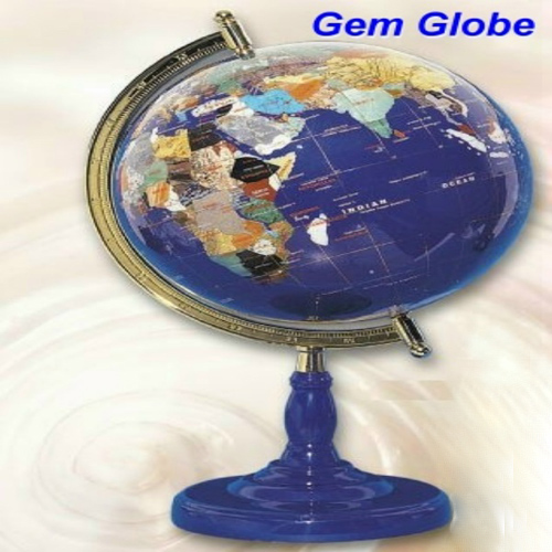 Lapis Gem Globe